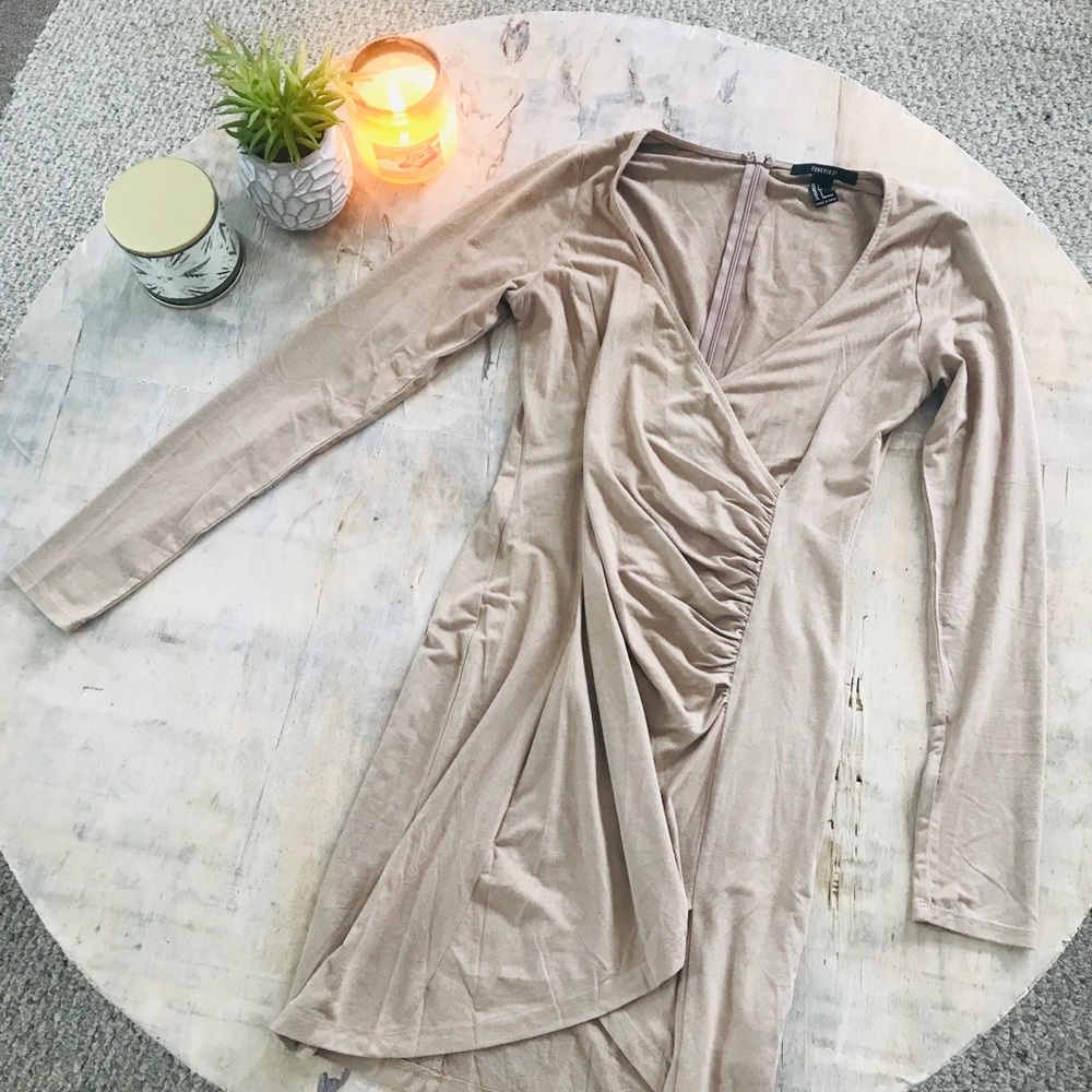 Small, Forever 21 Tan Dress